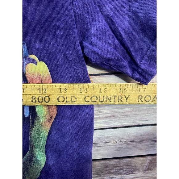 The Mountain Manimals Purple Tye Dye T Shirt Size Youth M Tree Frog - Picture 3 of 7
